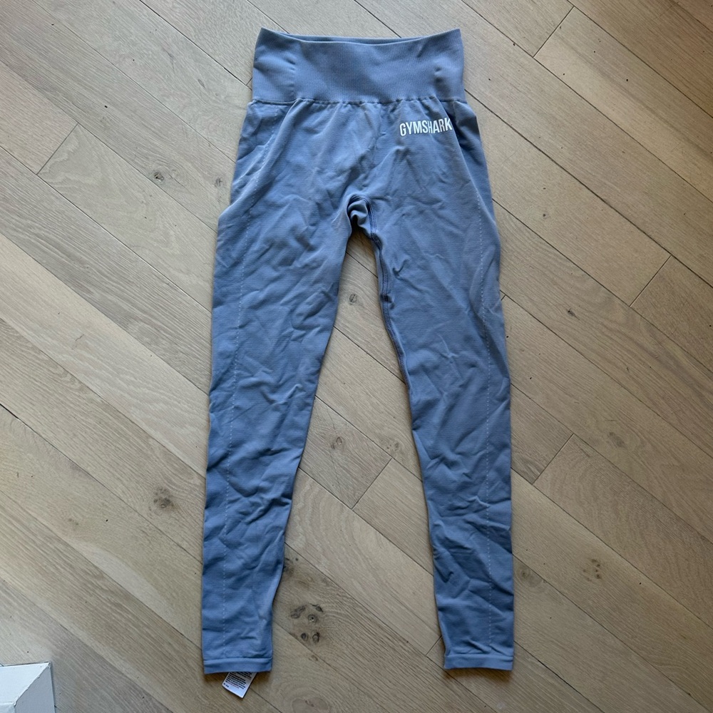 Gymshark slate blue leggings sz XS